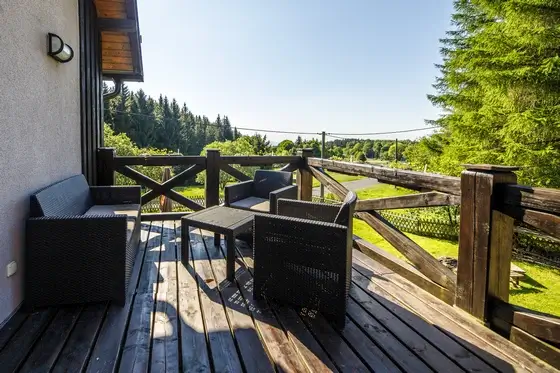 Terasa, sluníčko a relax pobytu - Klíny, Studánka